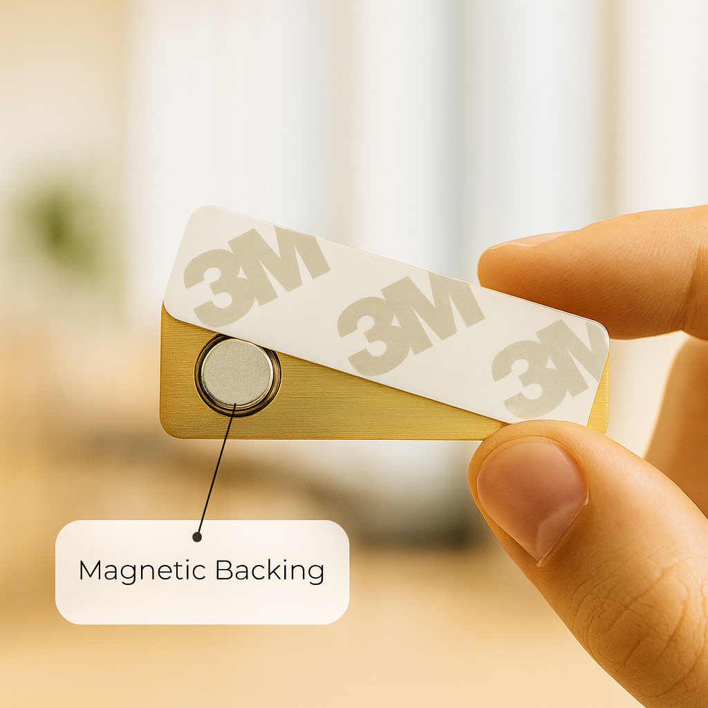 EMAUS Custom Engraved Name ID Tags Women