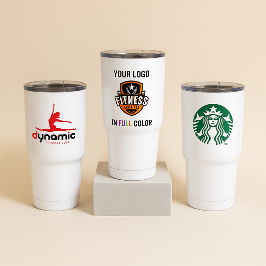 Custom Promotional 30oz Full Color Logo Tumbler
