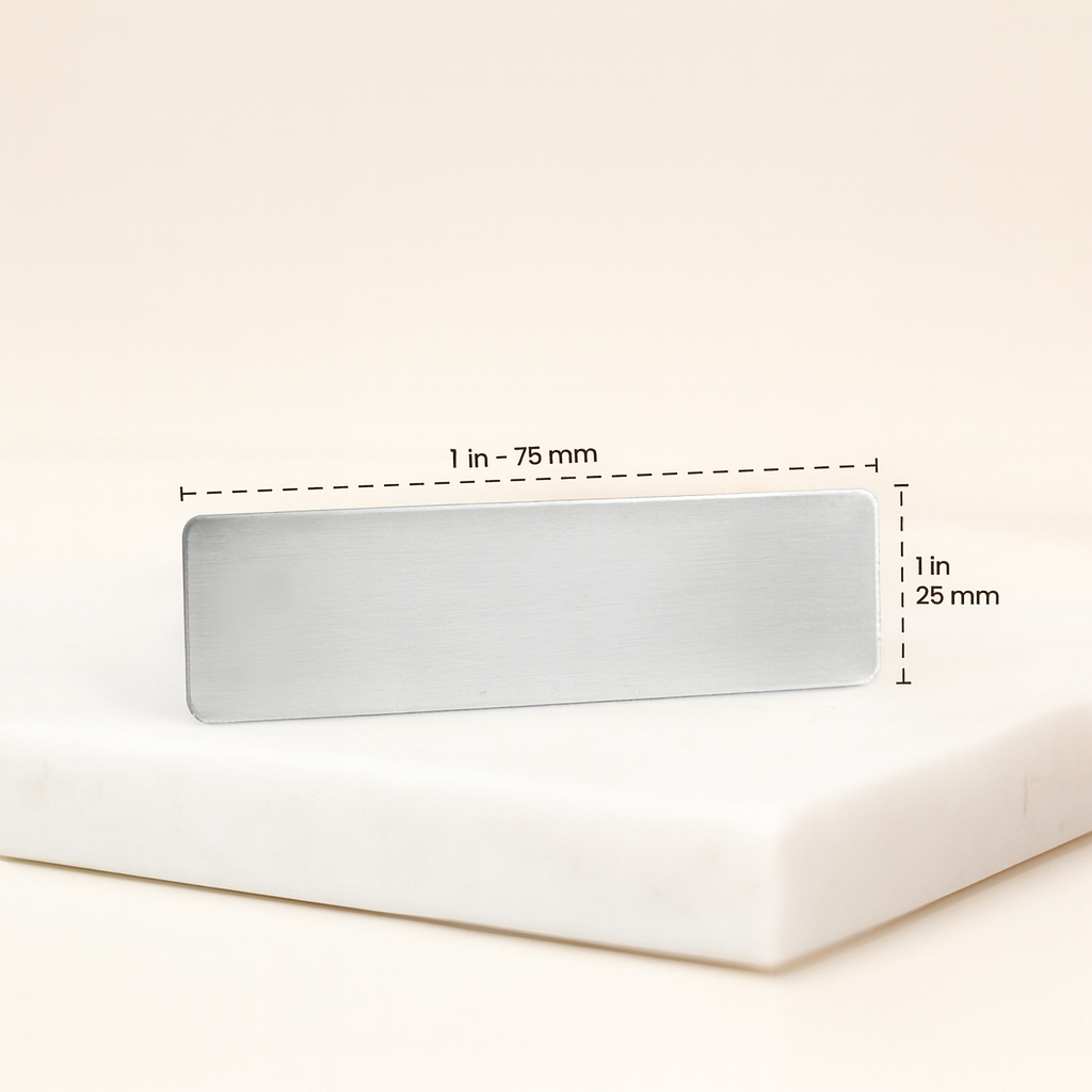 Tower of Dallas Custom Engraved Tags