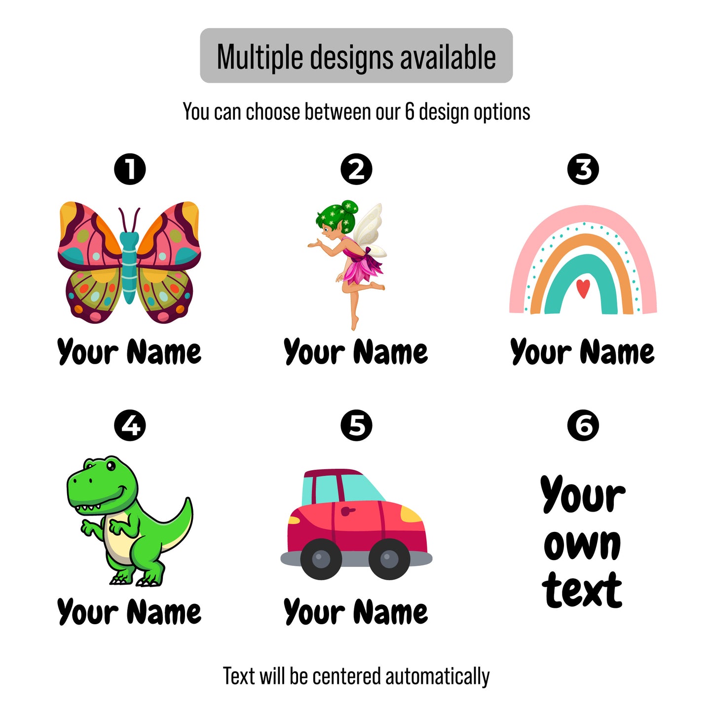 Custom Printed Kids 12oz & 20oz Thermo