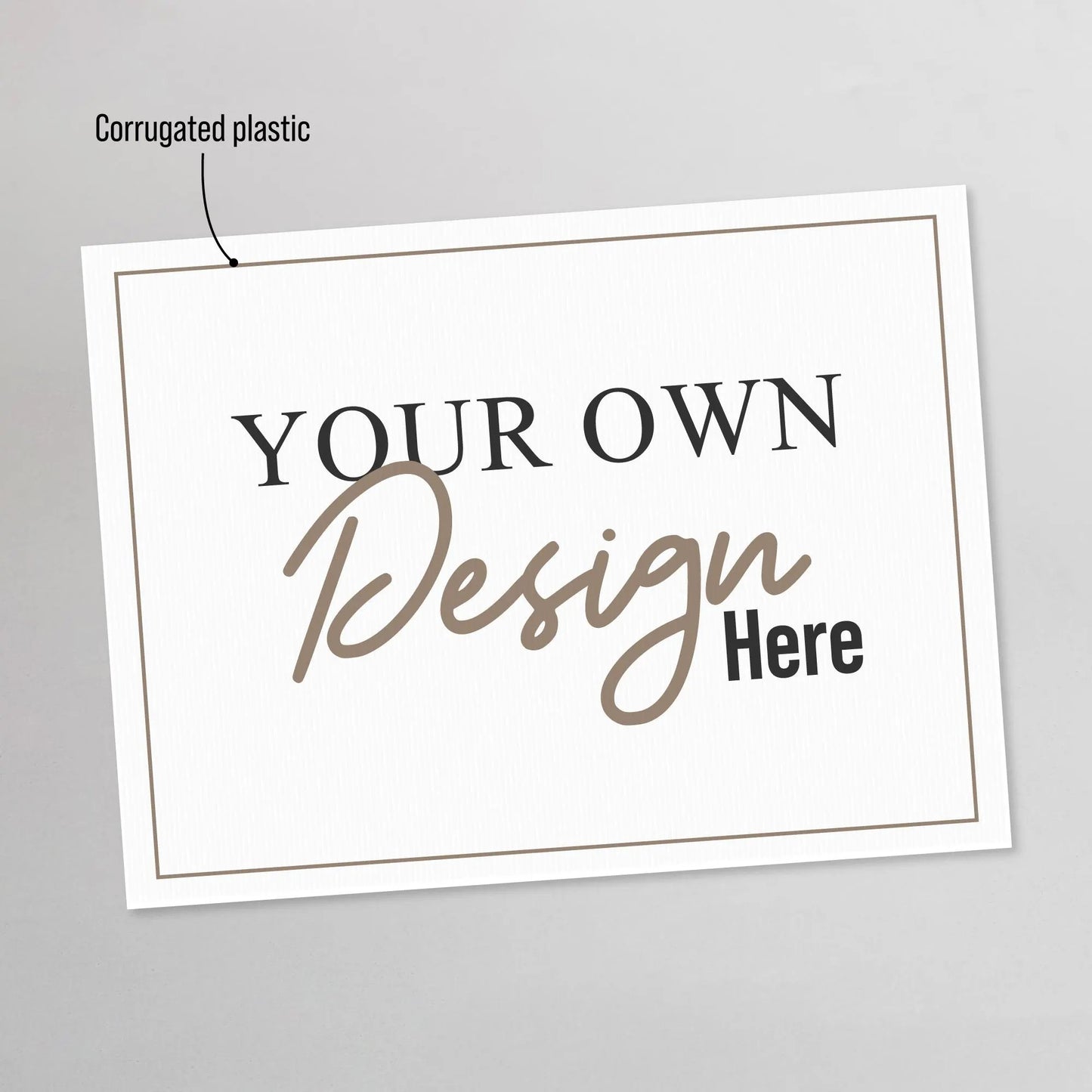 Custom Open House Yard Sign for Realtors