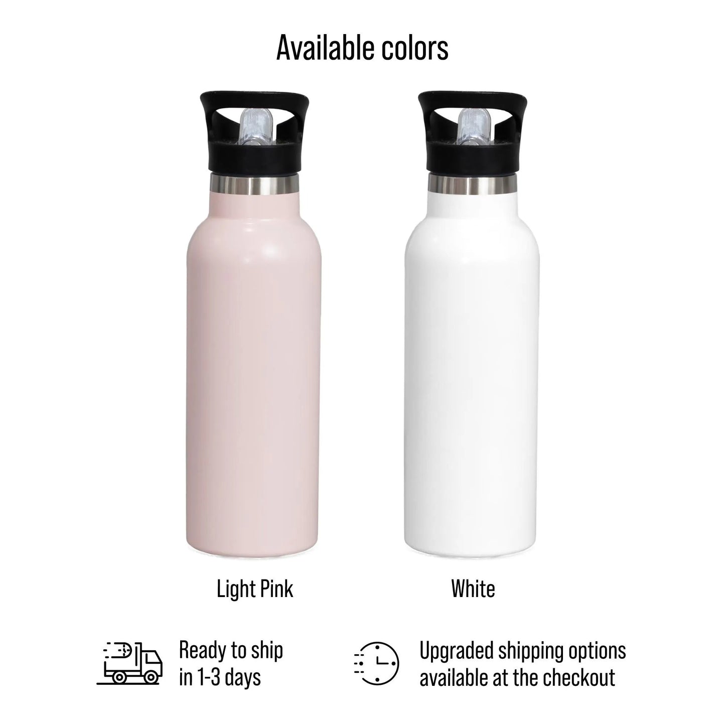 Custom Promotional 500ml Water Bottle with Logo