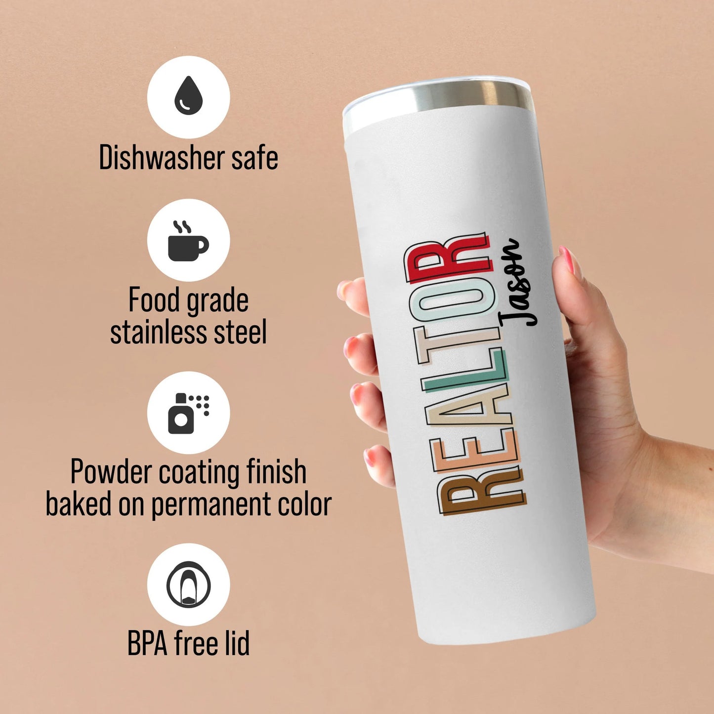 Custom Realtors 20oz Tumbler