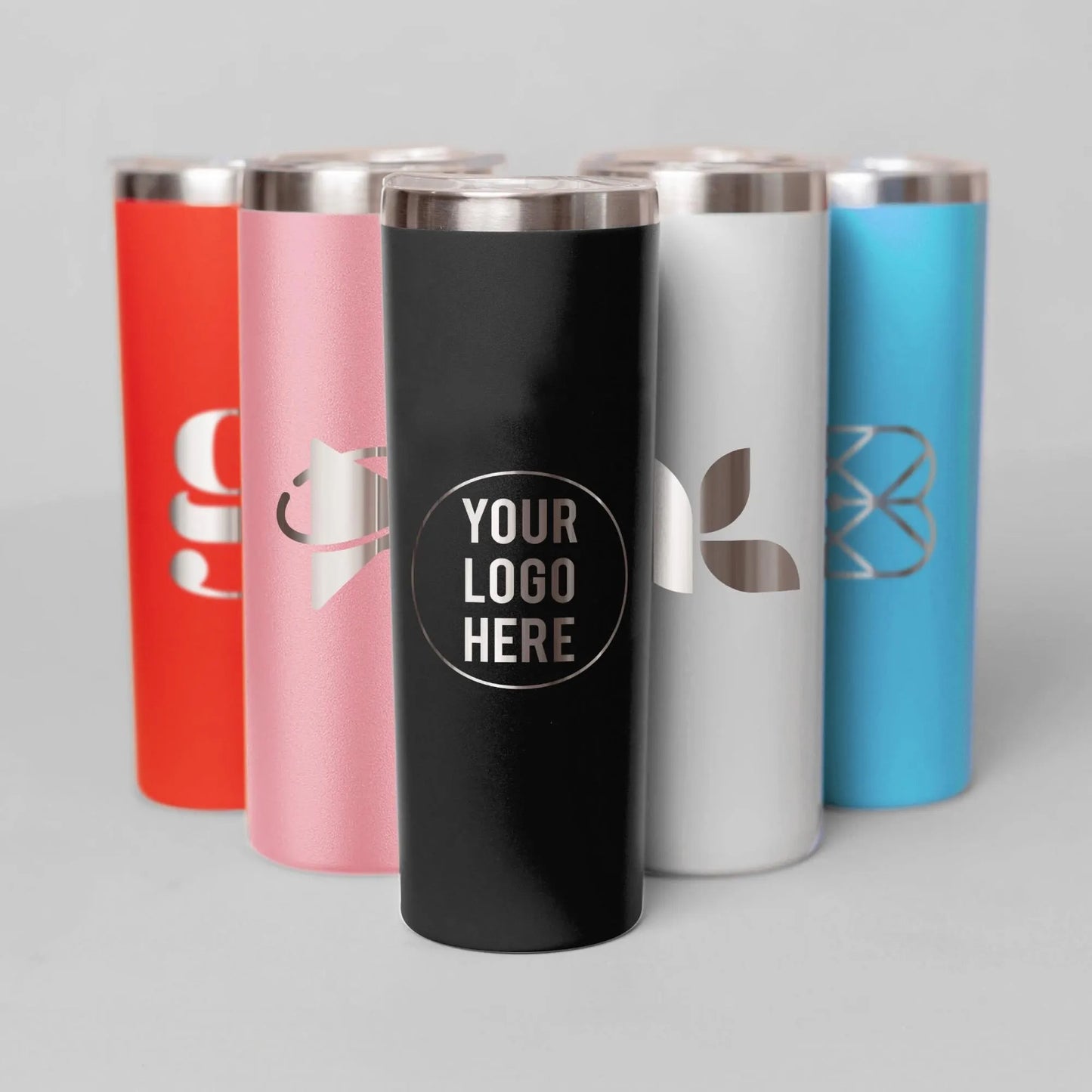 Custom Engraved Promotional 20oz Logo Tumbler