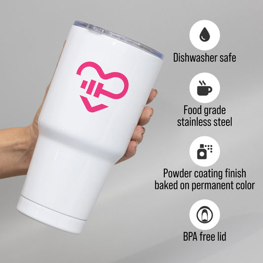 Custom Promotional 30oz Full Color Logo Tumbler