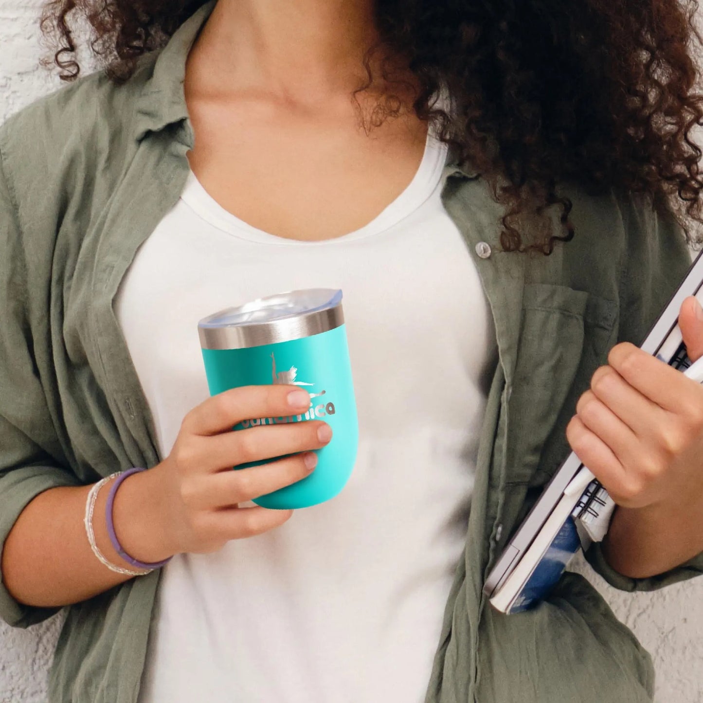 Custom Promotional 12oz Engraved Logo Tumbler