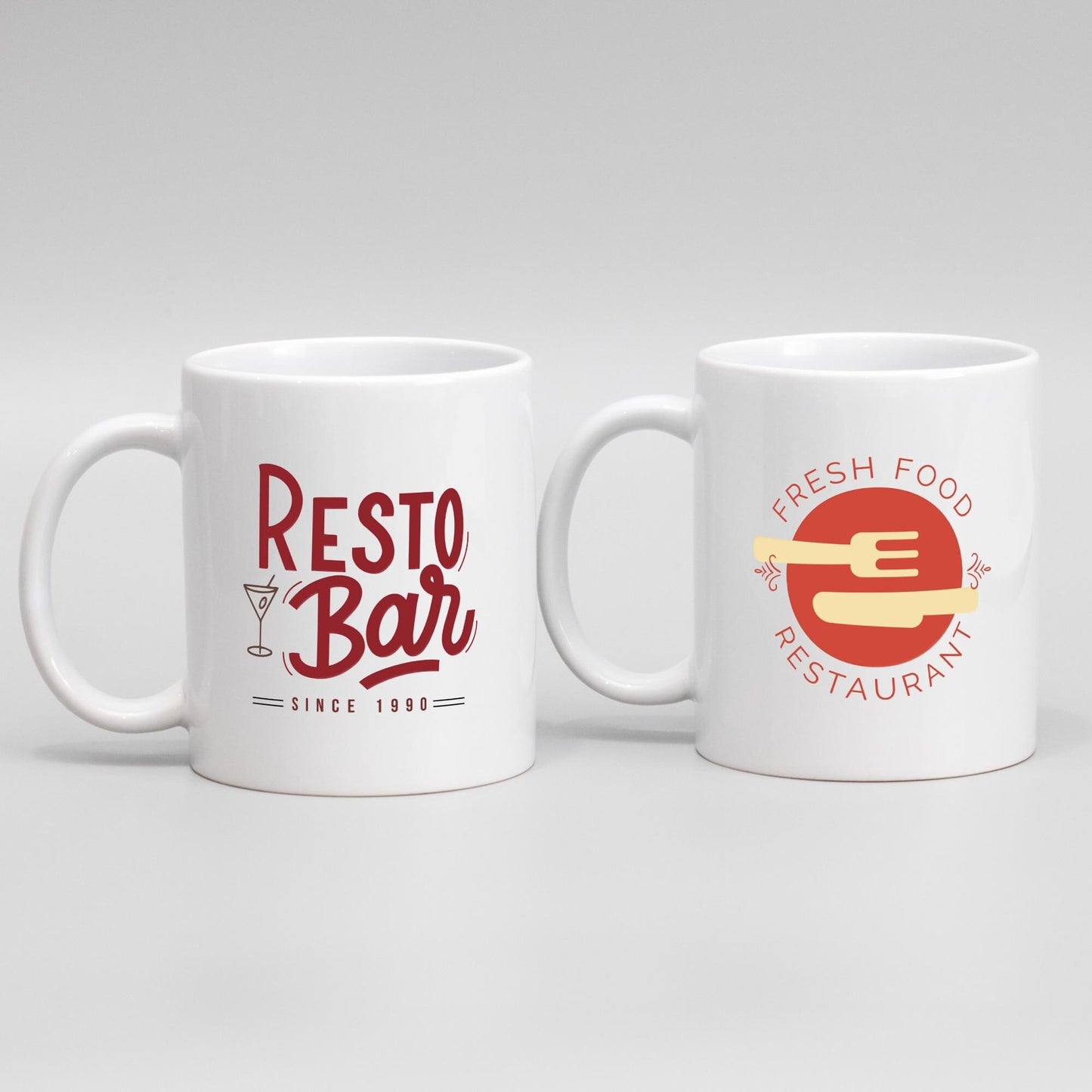 Custom Promotional Logo Mugs
