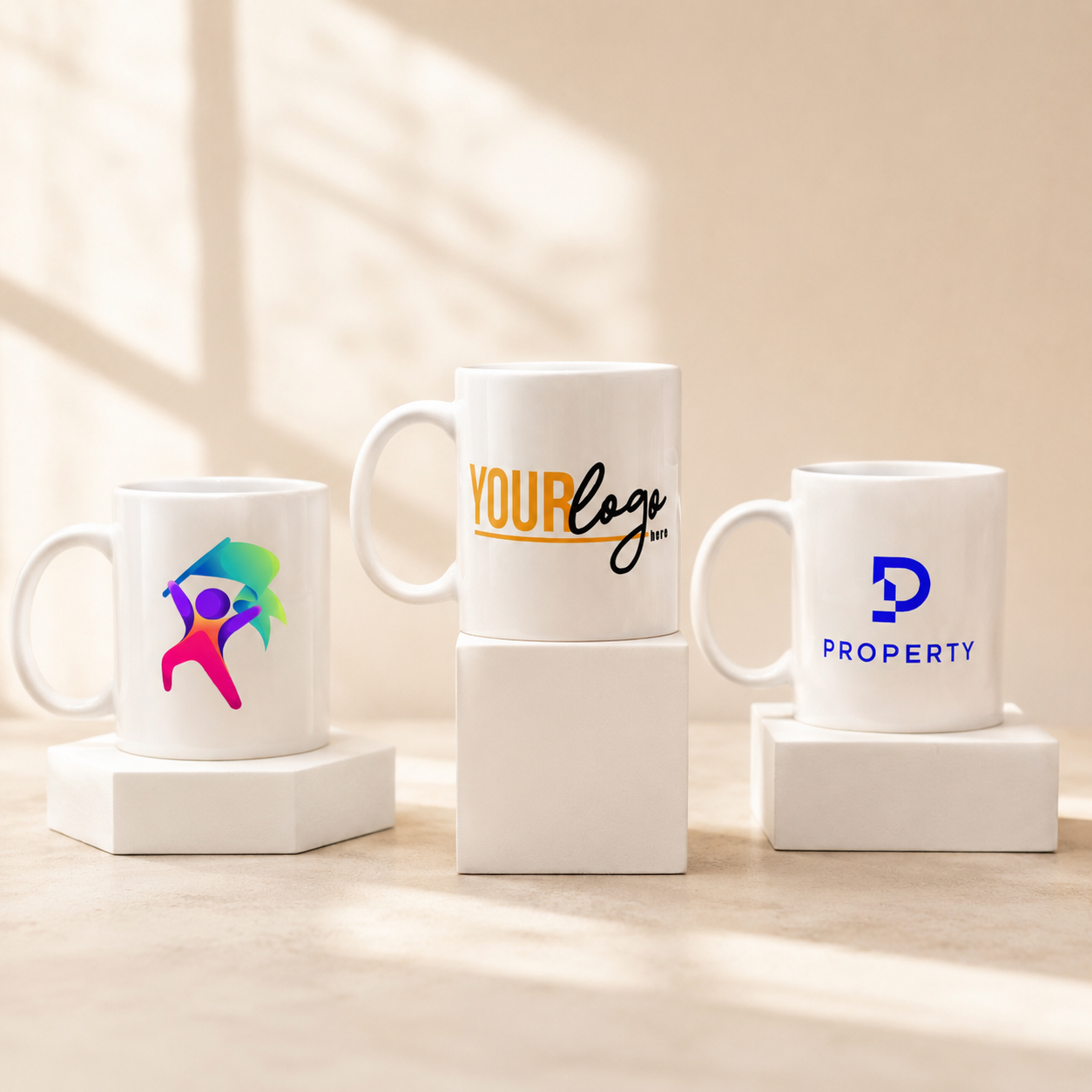 Custom Promotional Logo Mugs