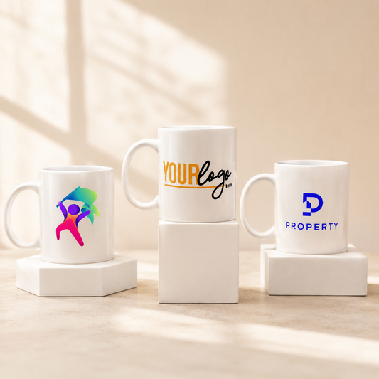 Custom Promotional Logo Mugs