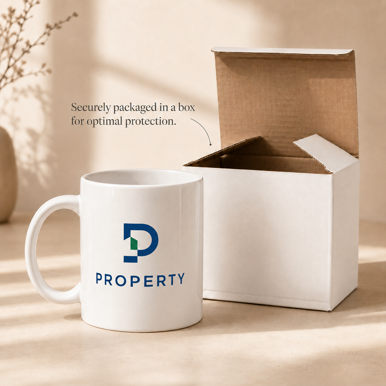 Custom Promotional Logo Mugs