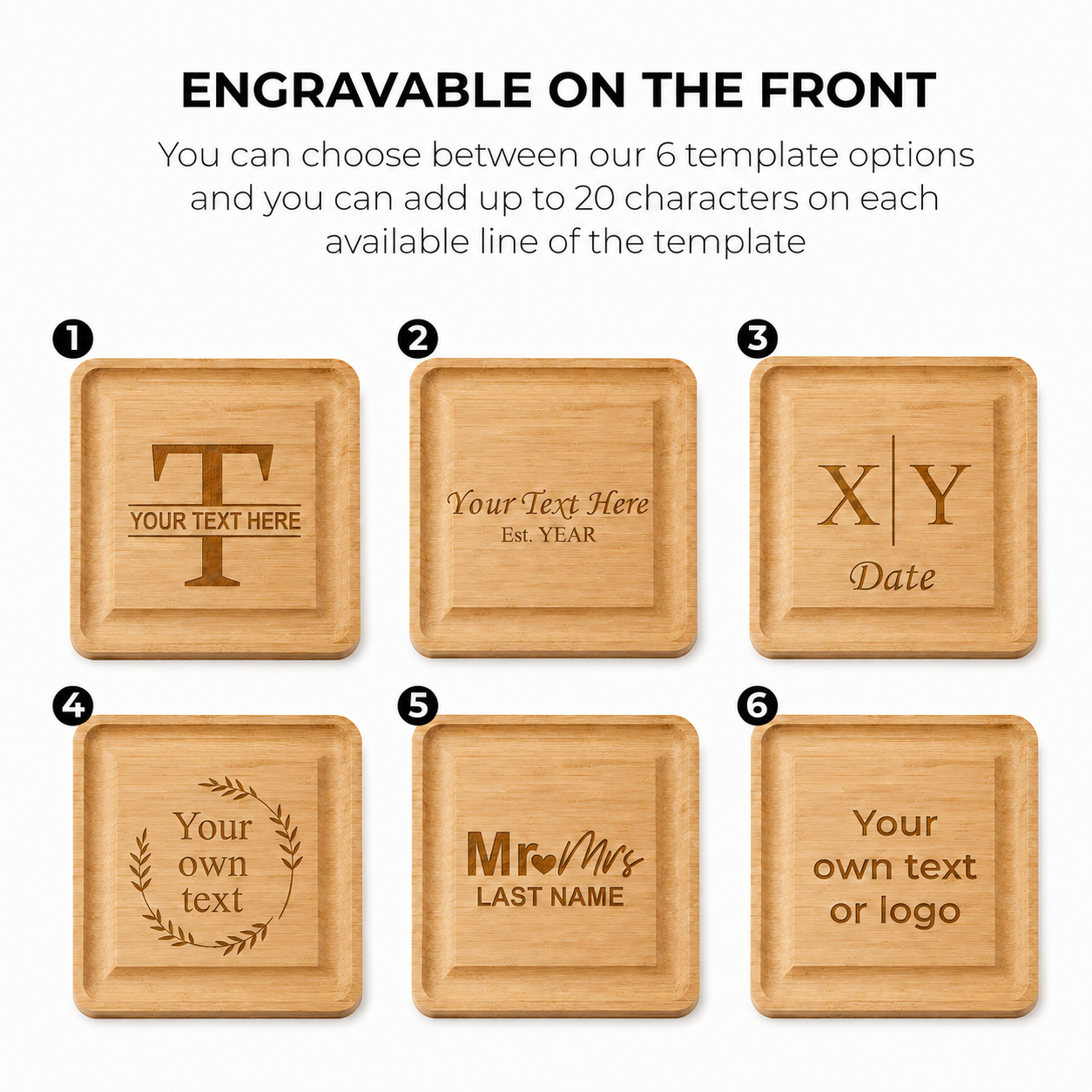 Personalized Charcuterie Board and Cheese Knives Set/4 Pieces