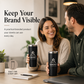 Custom Logo Tumbler 20oz, Laser Engraved Stainless Steel for Business Gifts & Teams