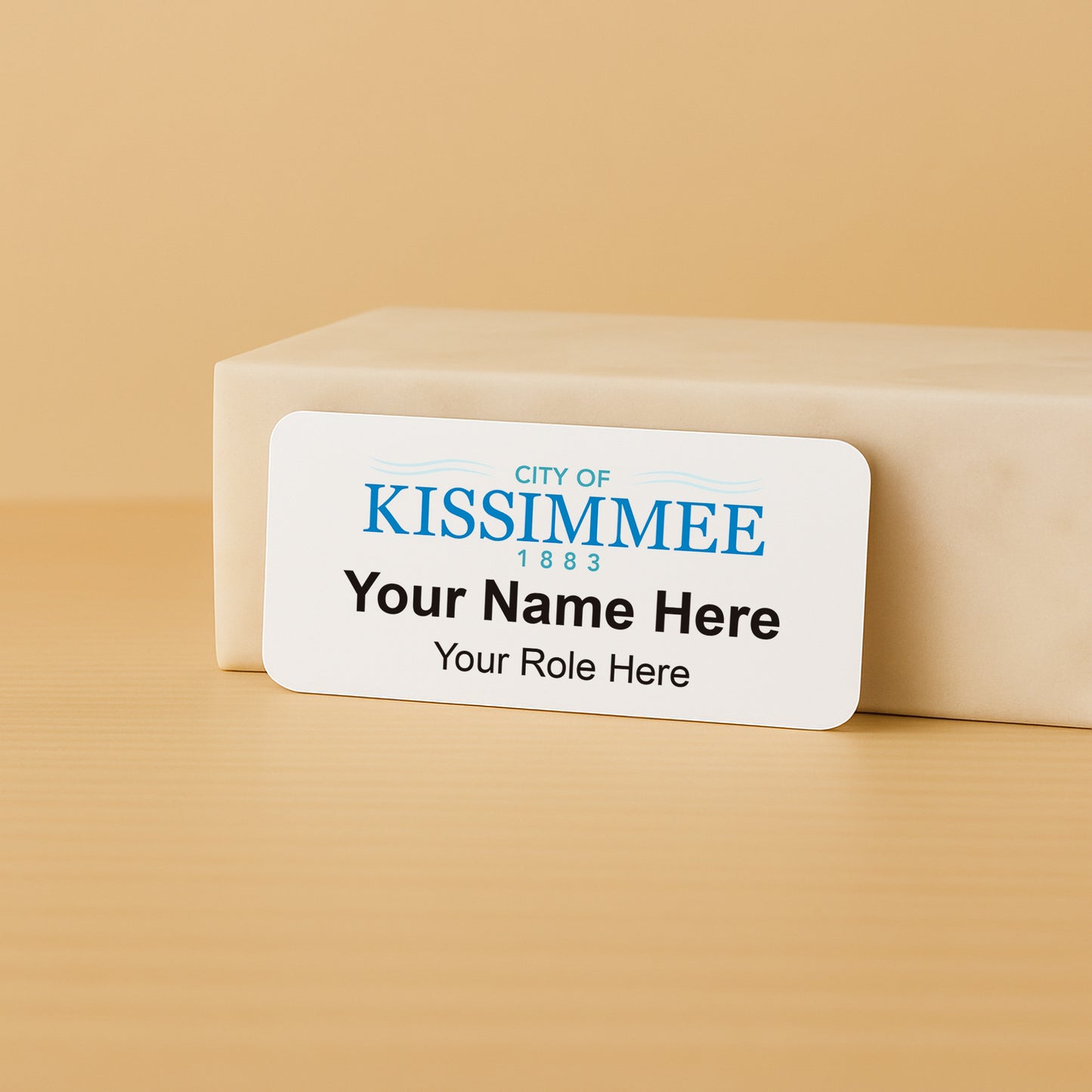 City of Kissimmee Custom Name ID Tags