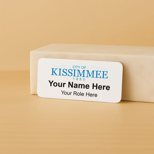 City of Kissimmee Custom Name ID Tags