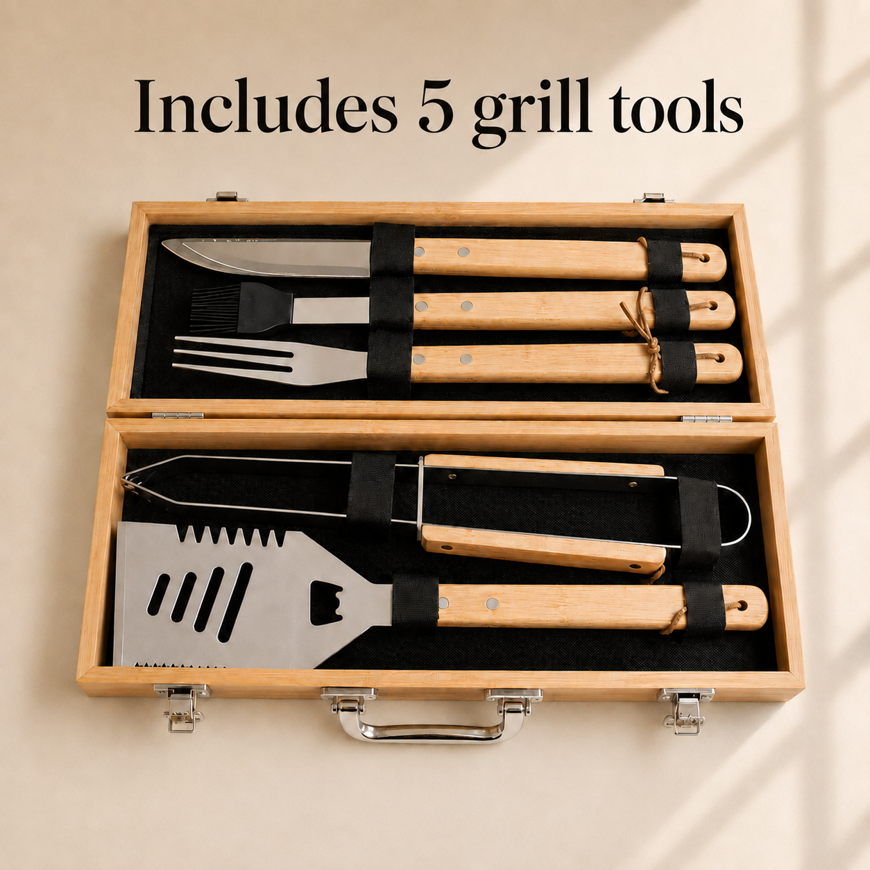 Custom Engraved BBQ Grill Box