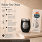 Custom Promotional 12oz Engraved Logo Tumbler