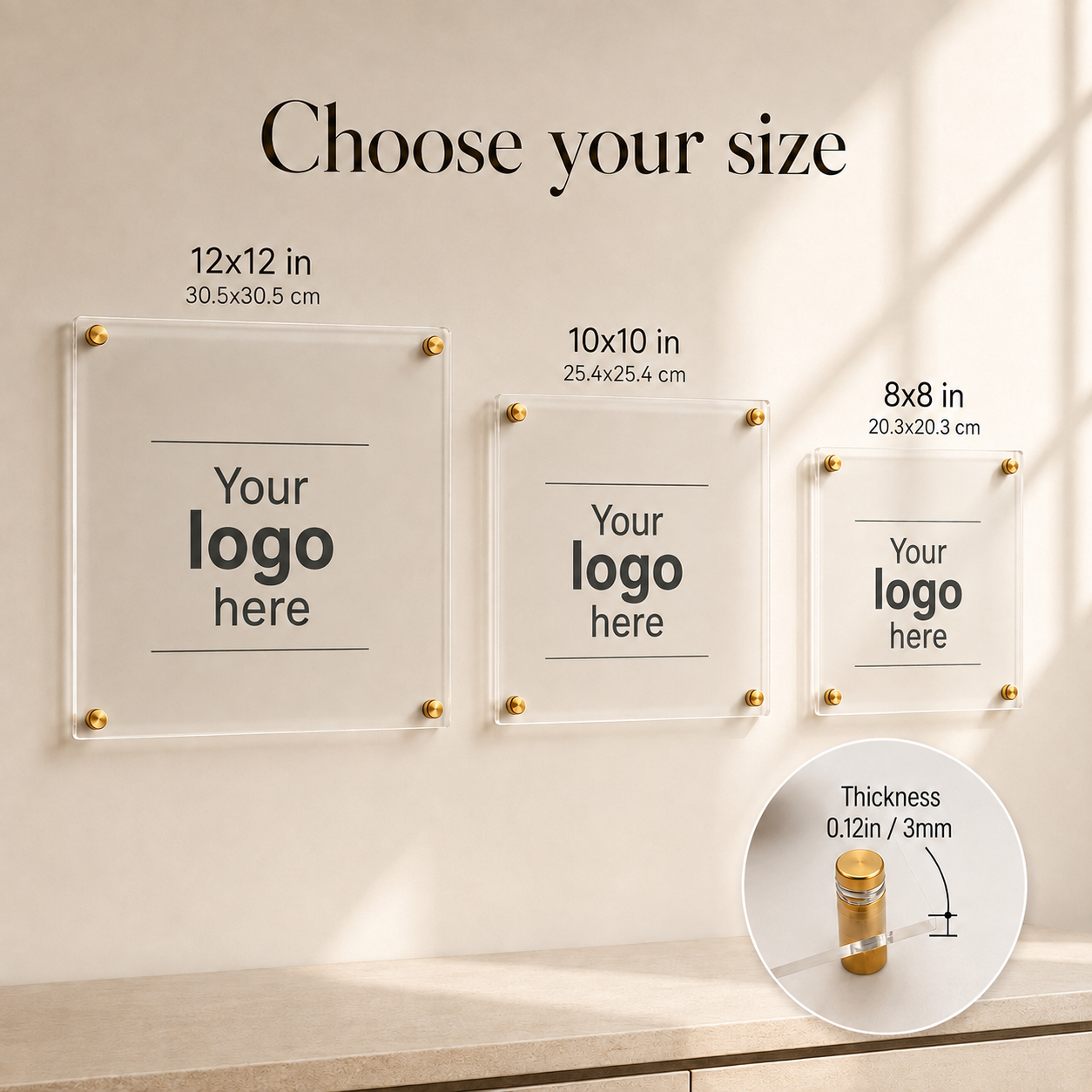 Custom Business Logo Wall Sign