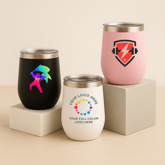 Custom Promotional 12oz Logo Tumbler