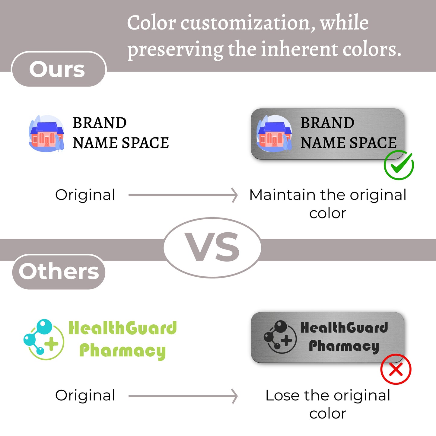 Custom Name ID Tag Badges