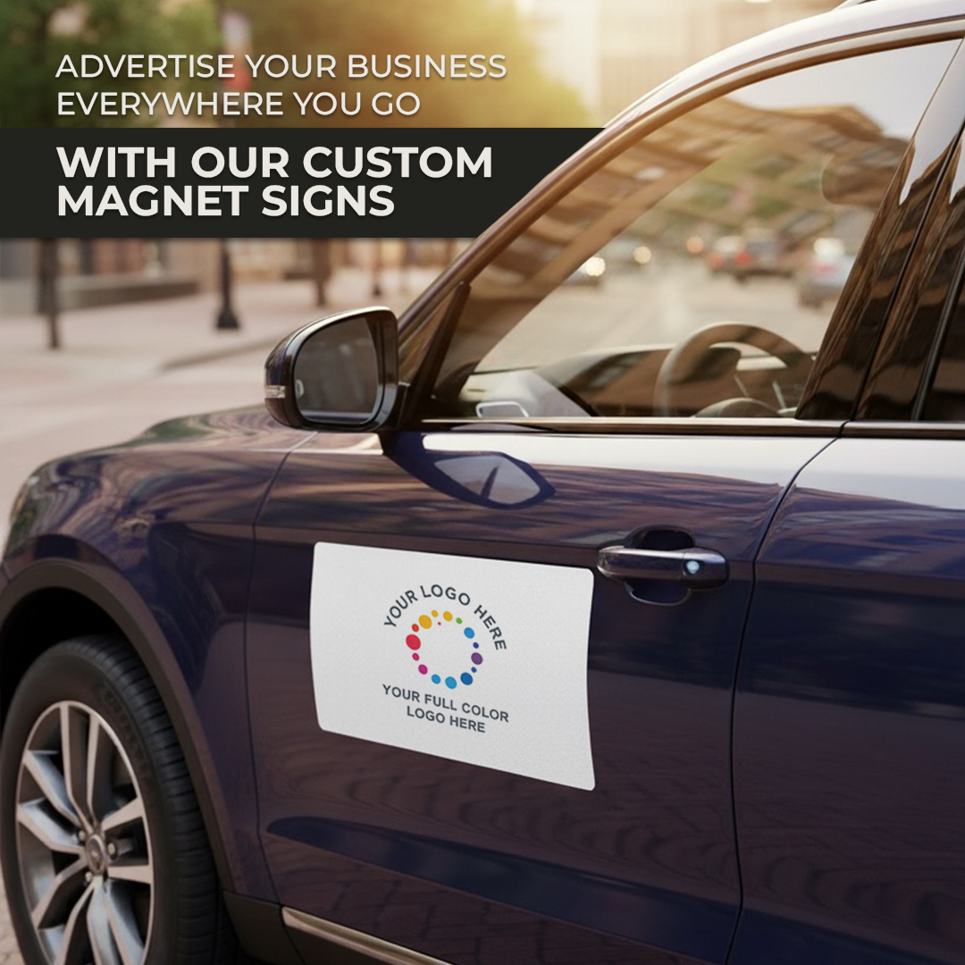 Custom Business Magnetic Car Sign