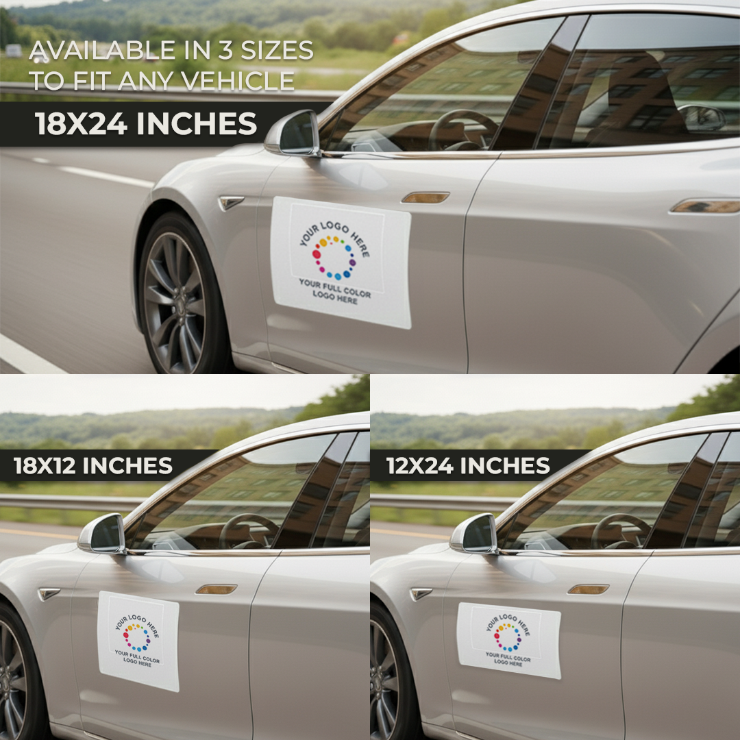 Custom Business Magnetic Car Sign