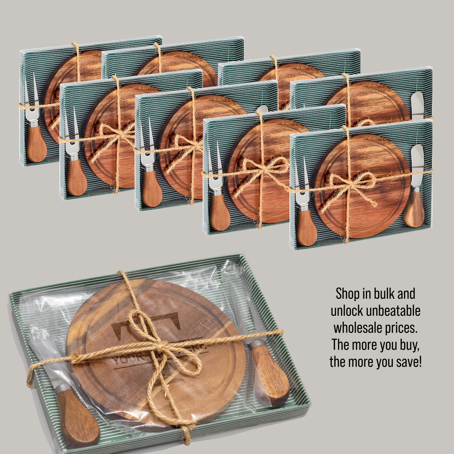 Custom Mini Cheese Board Set Boxes
