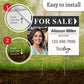 Custom "FOR SALE" Real Estate Yard Signs