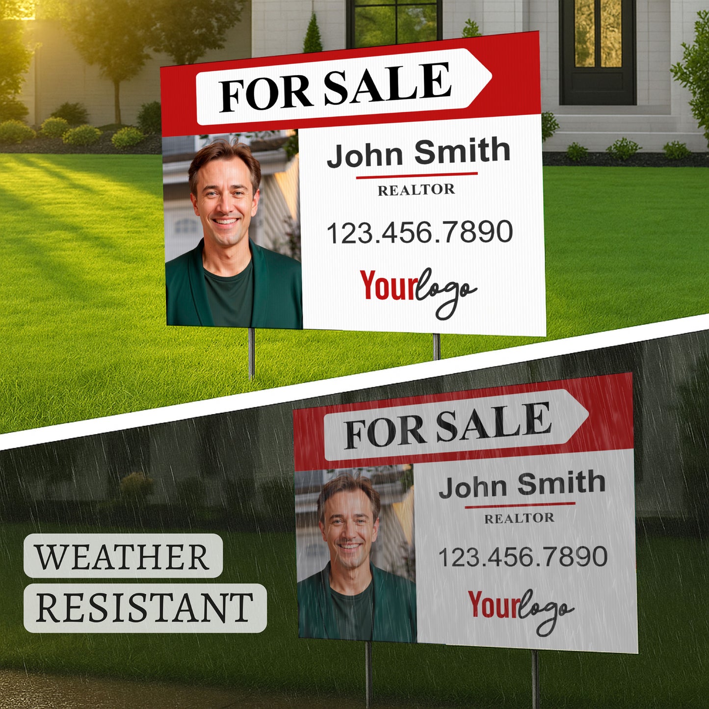 Custom "FOR SALE" Real Estate Yard Signs