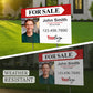 Custom "FOR SALE" Real Estate Yard Signs