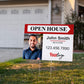 Custom Photo Open House Realtor Yard Sign