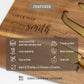 Personalized Charcuterie Acacia Board 4 pieces Set