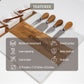 Personalized Charcuterie Marble Board 11 pieces Set