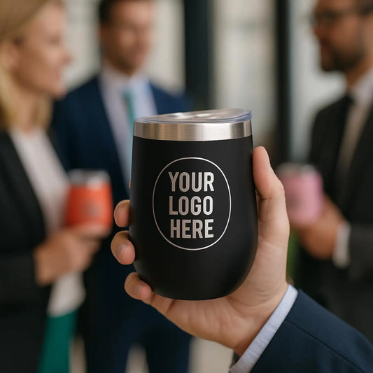 Custom Promotional 12oz Engraved Logo Tumbler