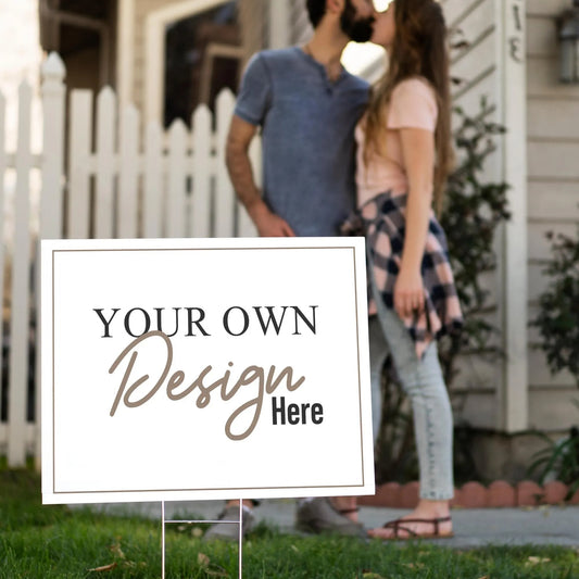 Custom Open House Yard Sign for Realtors