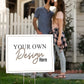 Custom Open House Yard Sign for Realtors