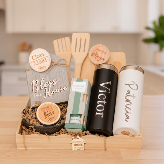 Custom Closing Gift Basket