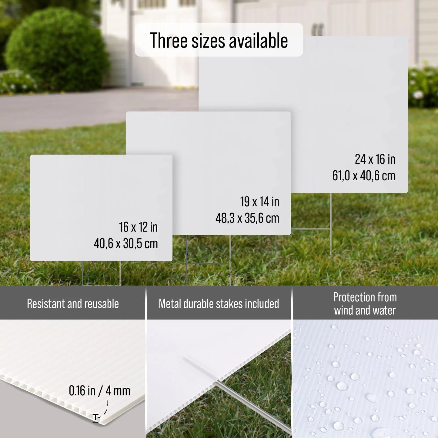 Custom Open House Yard Sign for Realtors