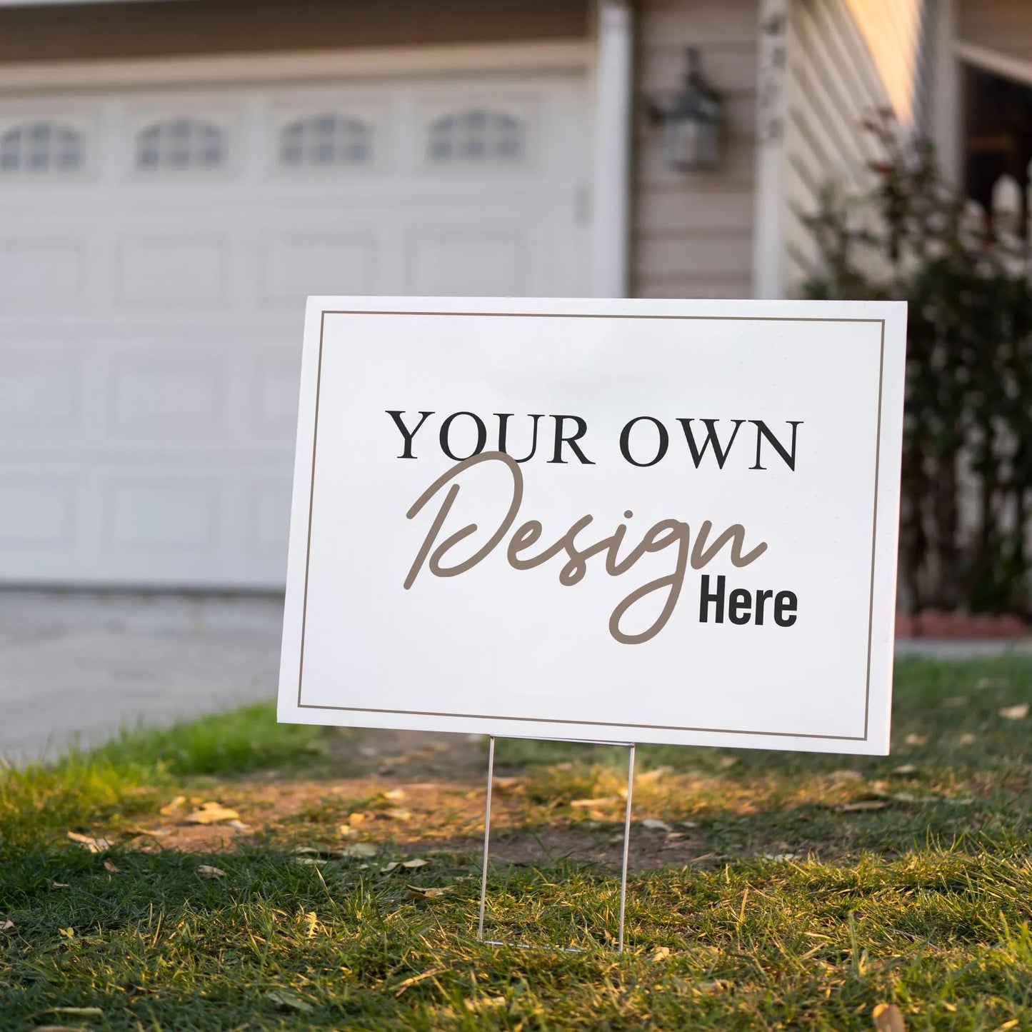 Custom Open House Yard Sign for Realtors