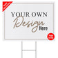 Custom Open House Yard Sign for Realtors