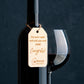 Custom Wooden Engraved Wine Tag Labels