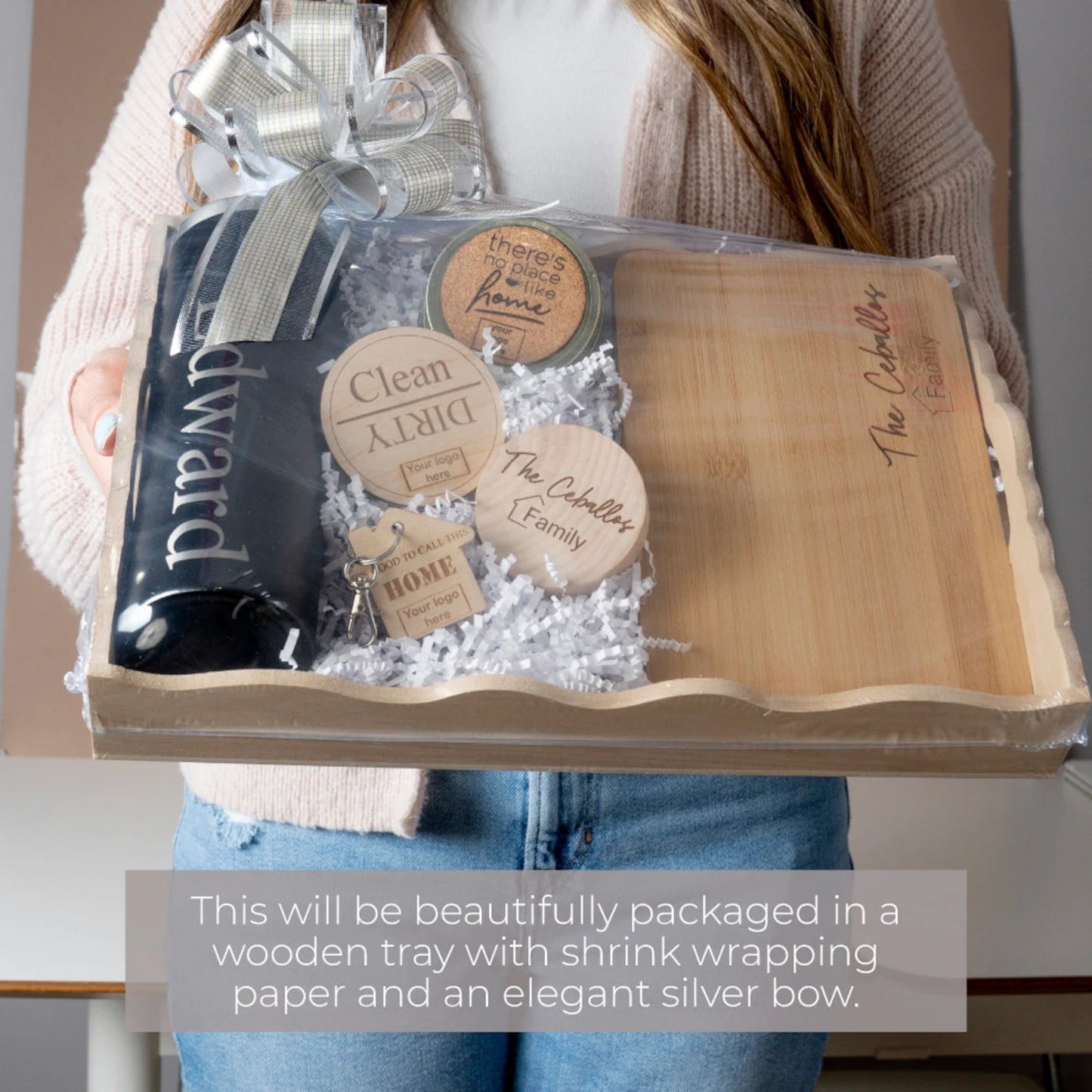 Custom Closing Gift Basket