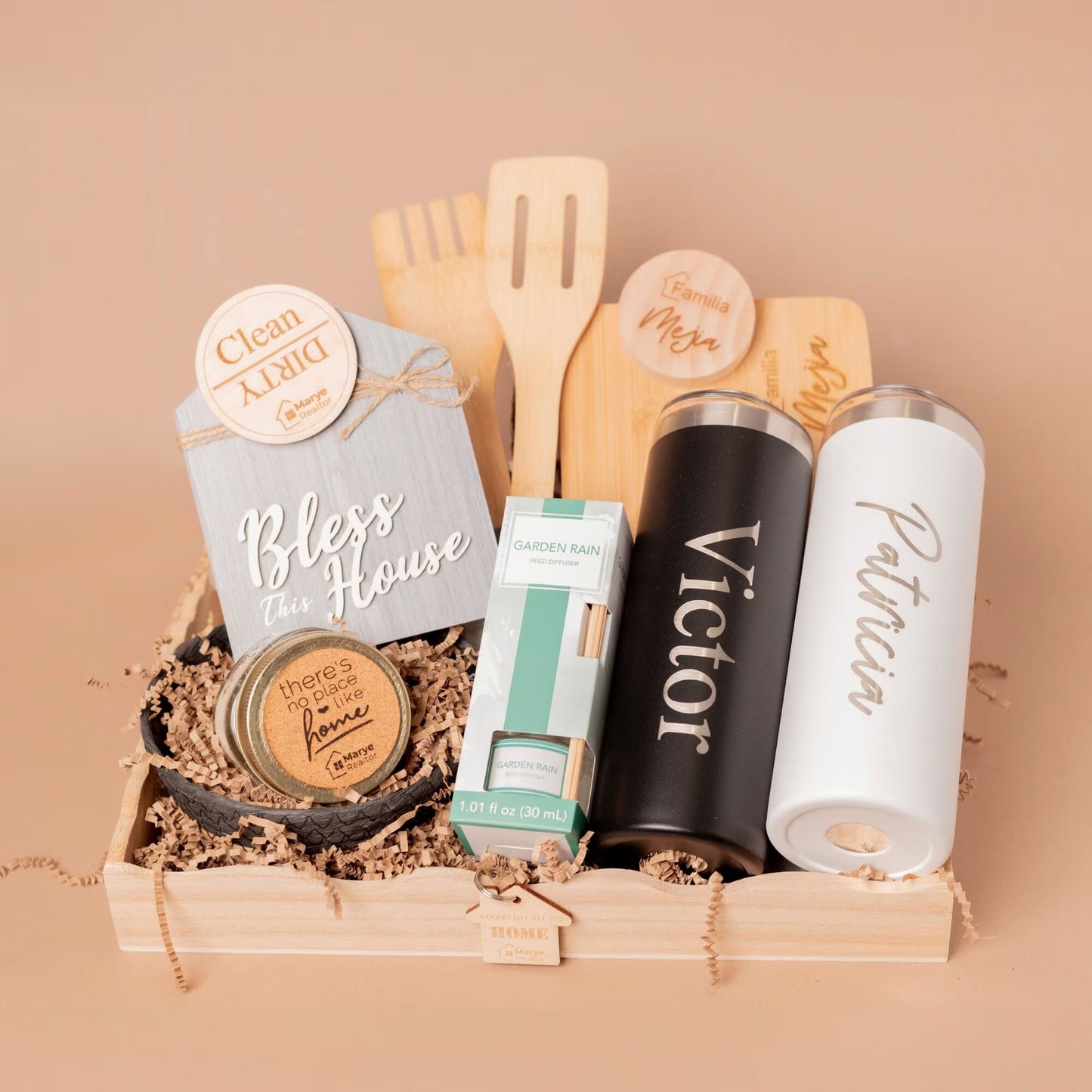 Custom Closing Gift Basket