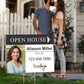 Custom Photo Open House Realtor Yard Sign