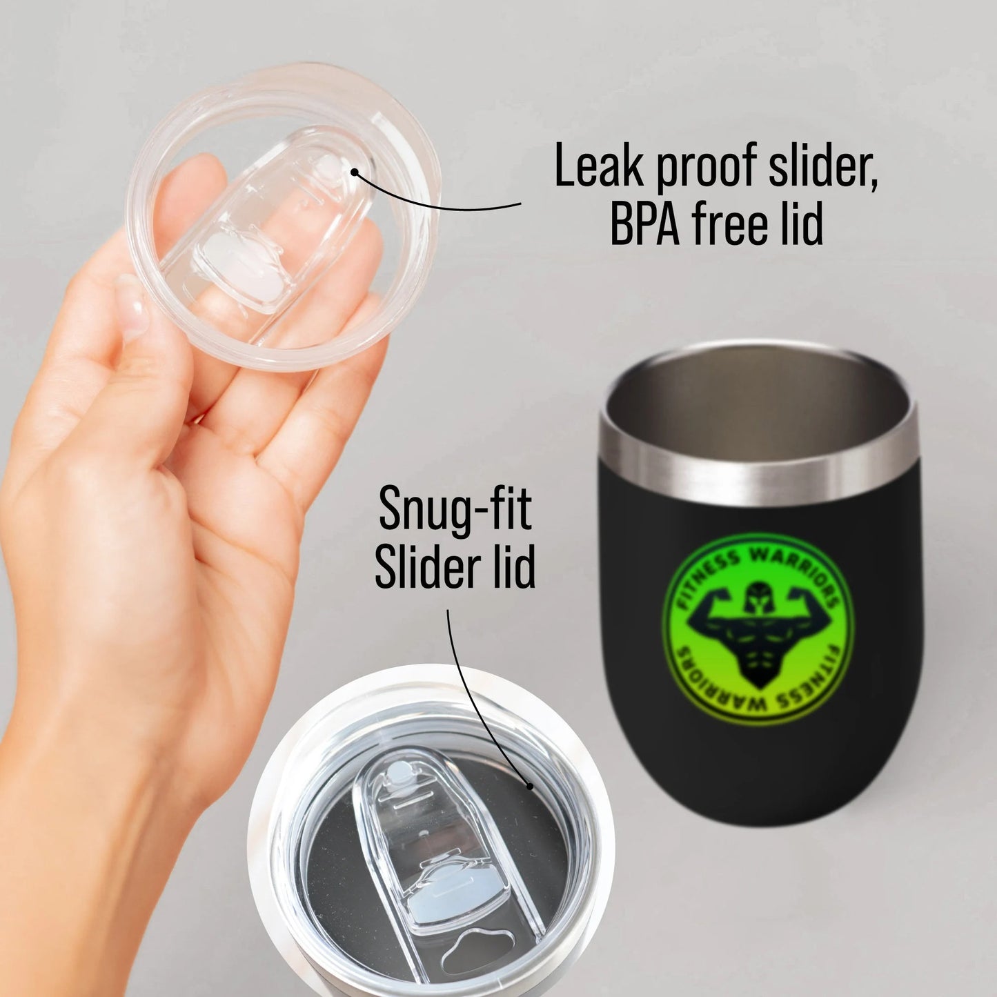 Custom Promotional 12oz Logo Tumbler