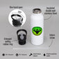 Custom Promotional Logo 500ml Water Bottle