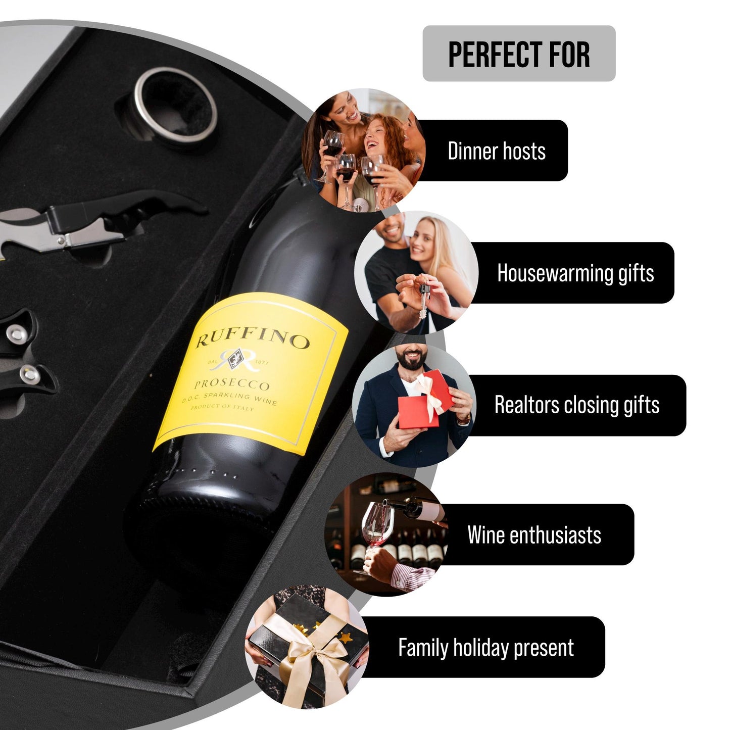 Custom Wine Bottle & Accessories Box