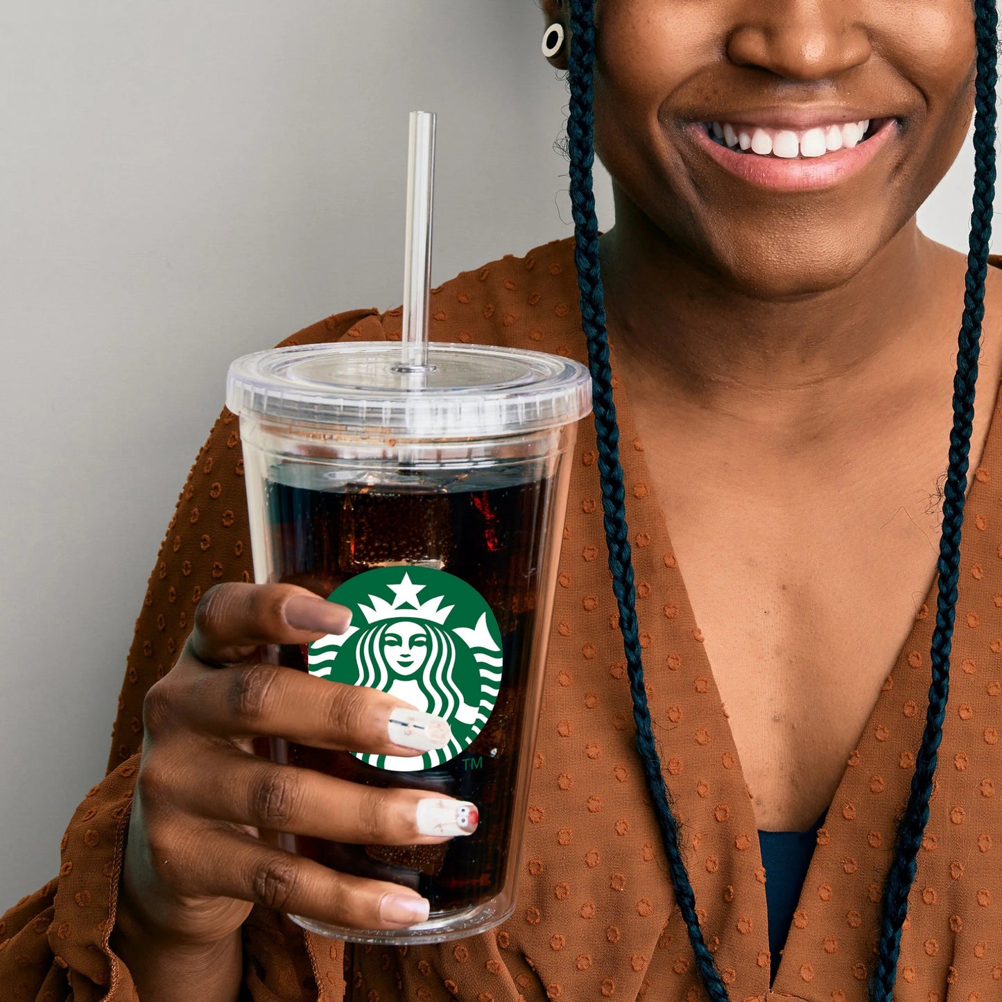 Custom 16oz Acrylic Logo Tumblers With Straws