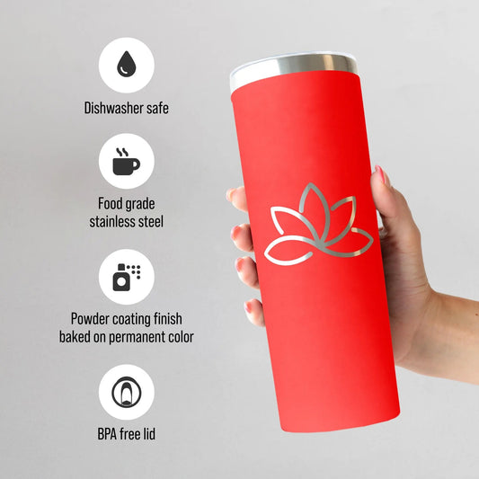 Custom Engraved Promotional 20oz Logo Tumbler