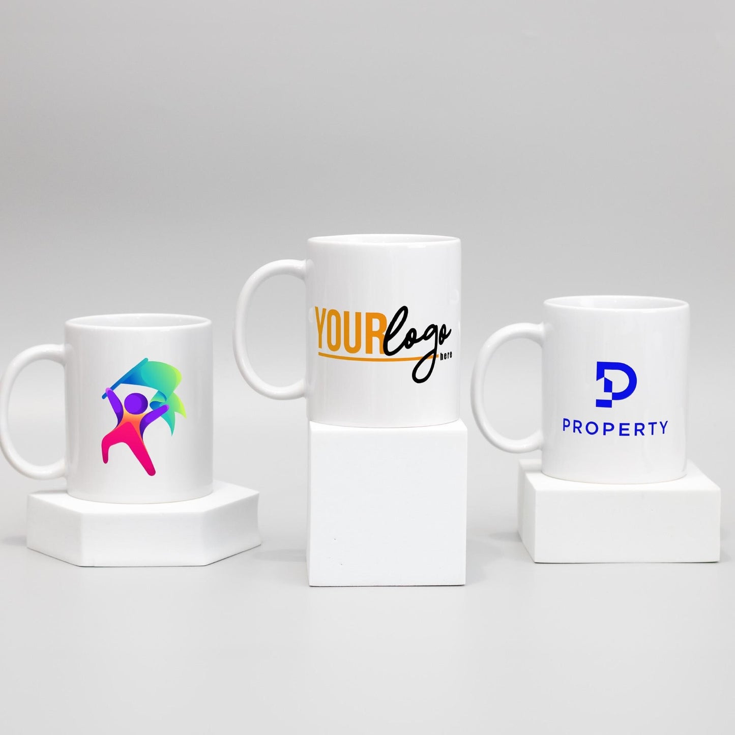 Custom Promotional Logo Mugs