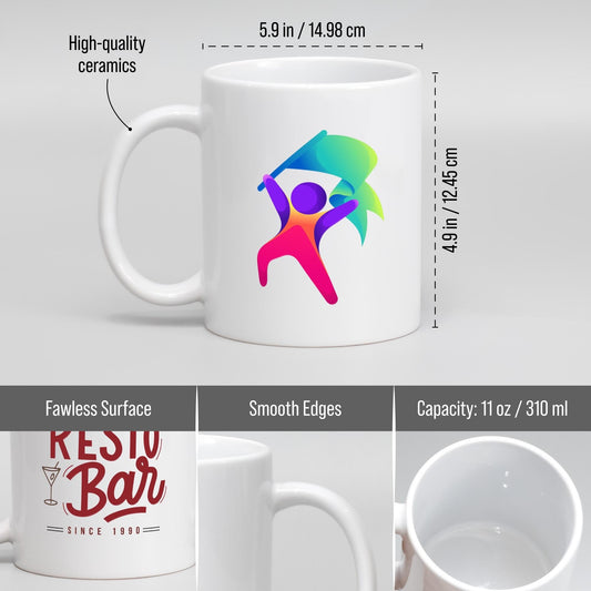 Custom Promotional Logo Mugs